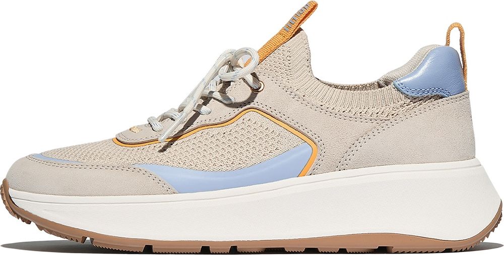 FitFlopDamenSneakersF-ModeSuedeKnitFlatformSlip-ONLacedIV1