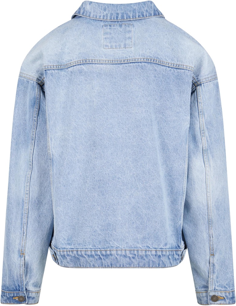 UrbanClassicsHeavyOunceBoxyDenimJacketTB6633NewLightBlueWashed-3XL