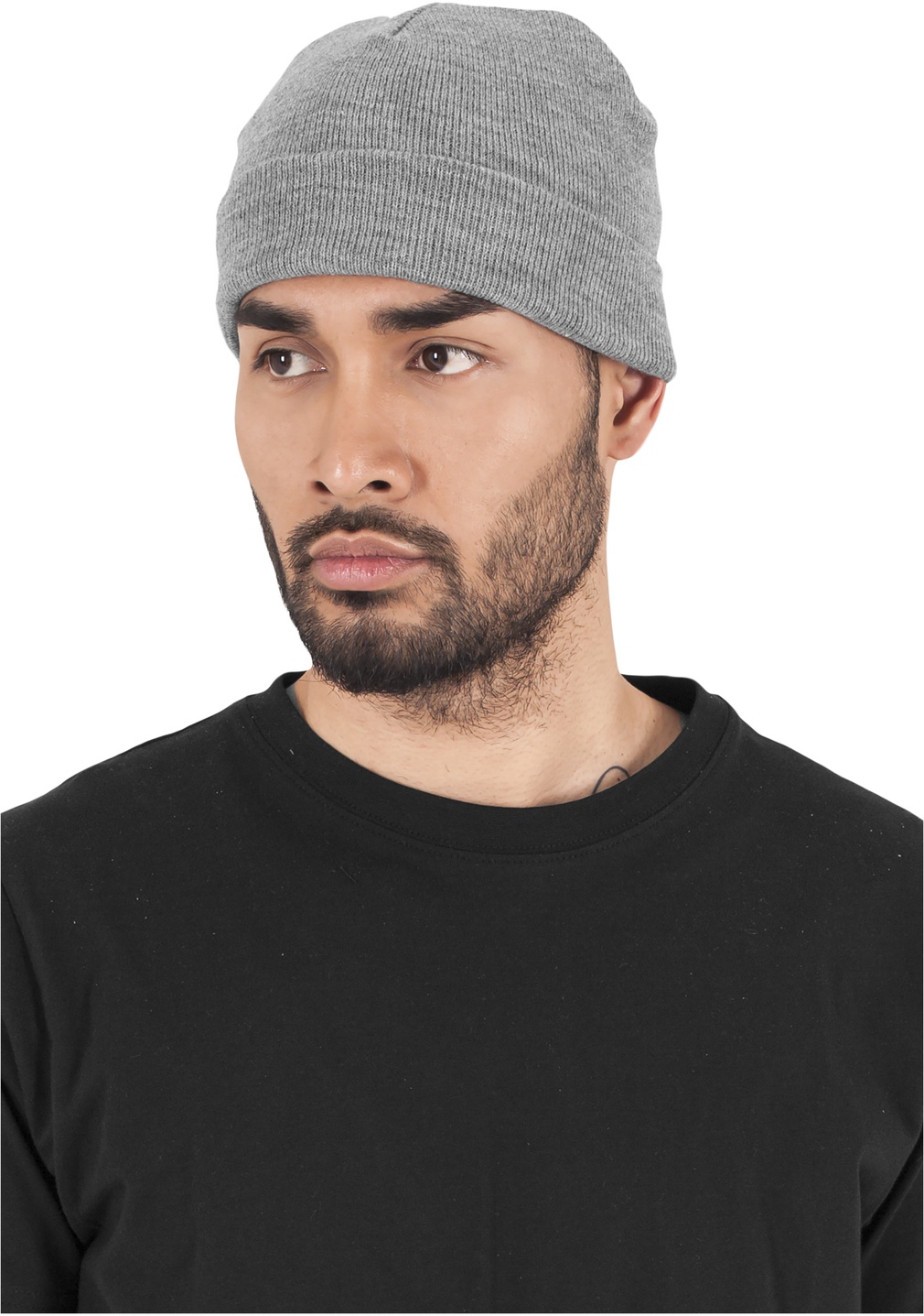 FlexfitBeanieHeavyweightBeanieHeatherGrey