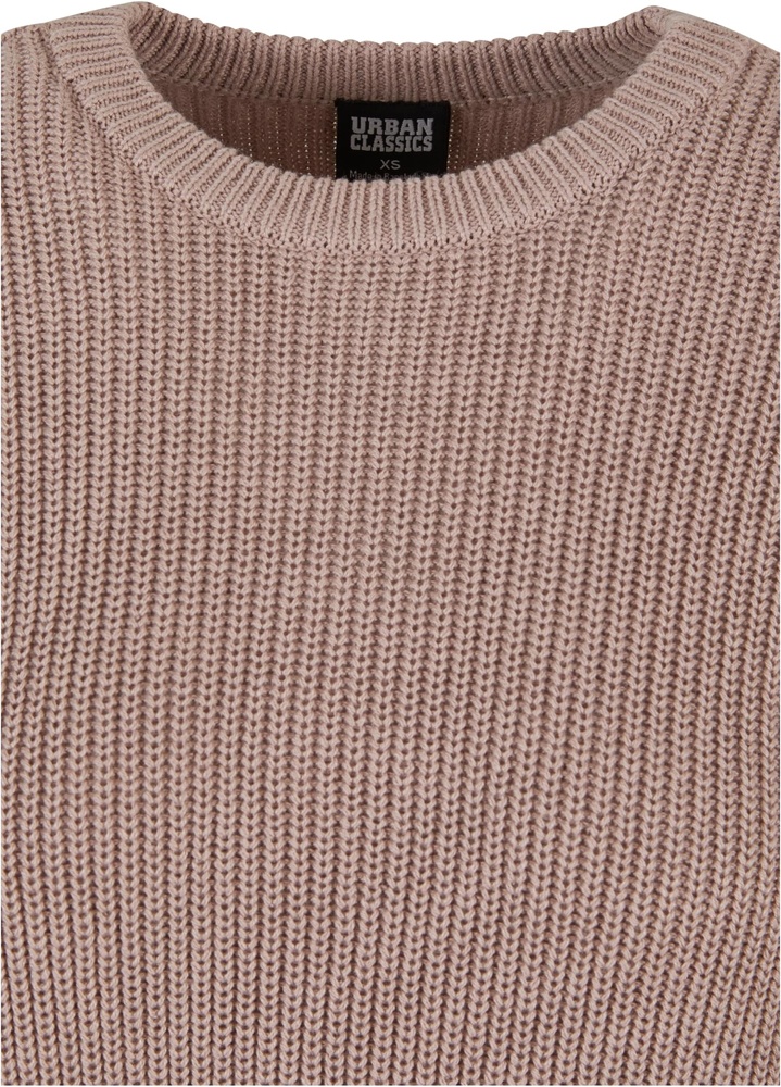 UrbanClassicsDamenLadiesRibKnitSweaterTB7116Duskrose-3XL