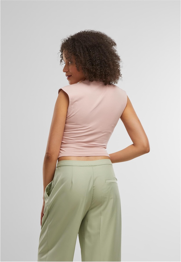 UrbanClassicsDamenLadiesCroppedWrappedTopTB7450Powderrose-3XL
