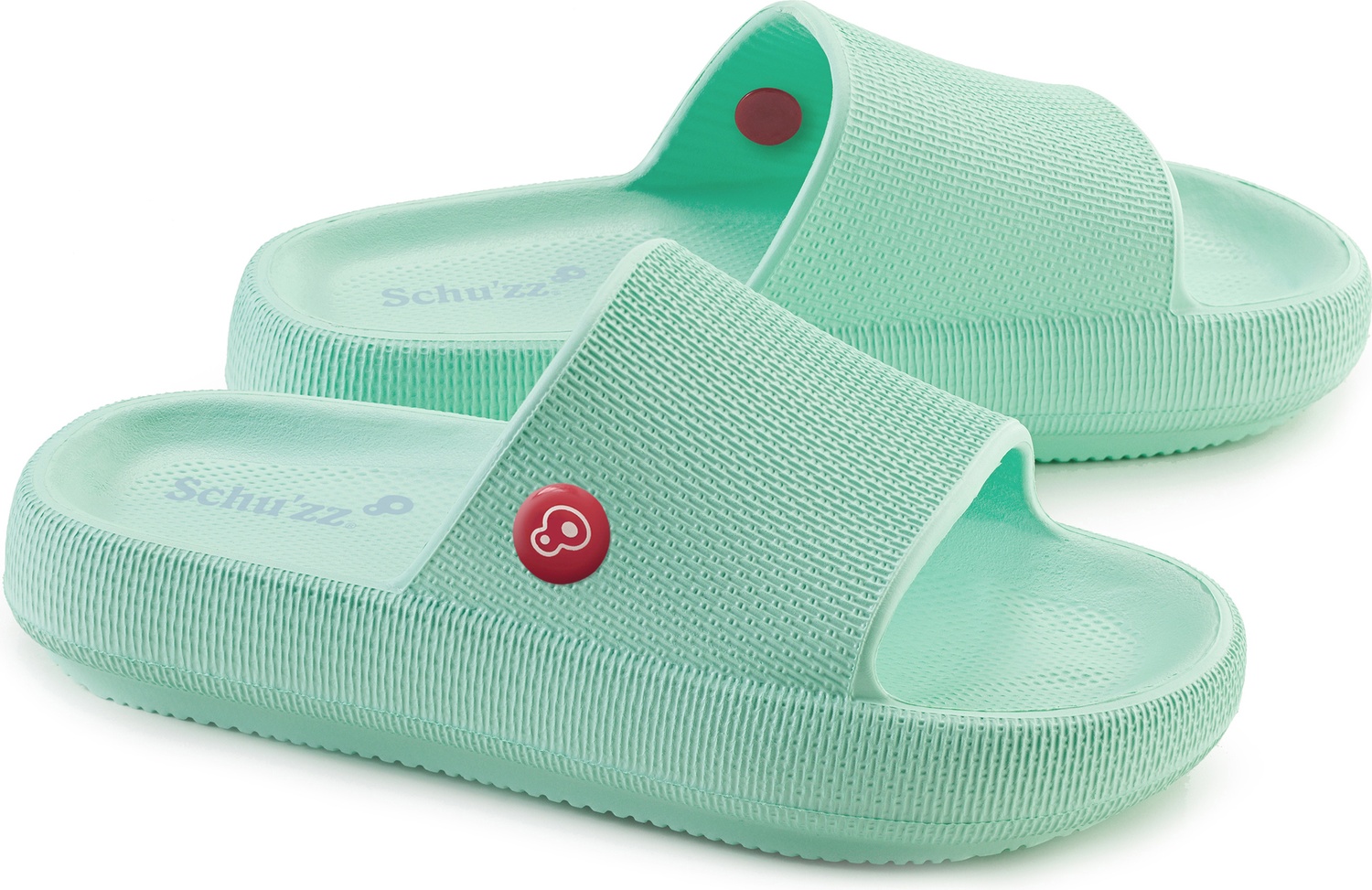 SchuzzSchuzzDamenBadelatschenCLAQUETTEFemmeAquaBlau-35-36