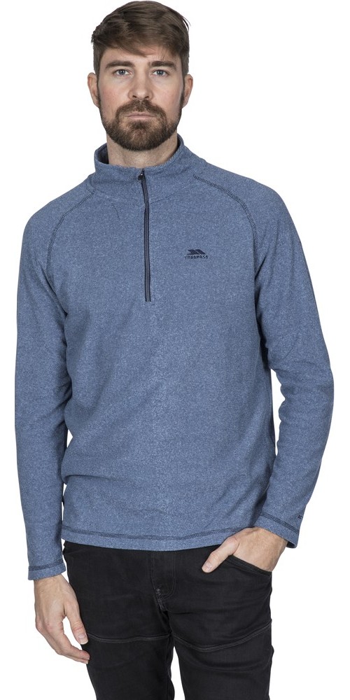 TrespassFleecejackeFleecepulloverKeynote-MaleFleeceAt100Navy-M