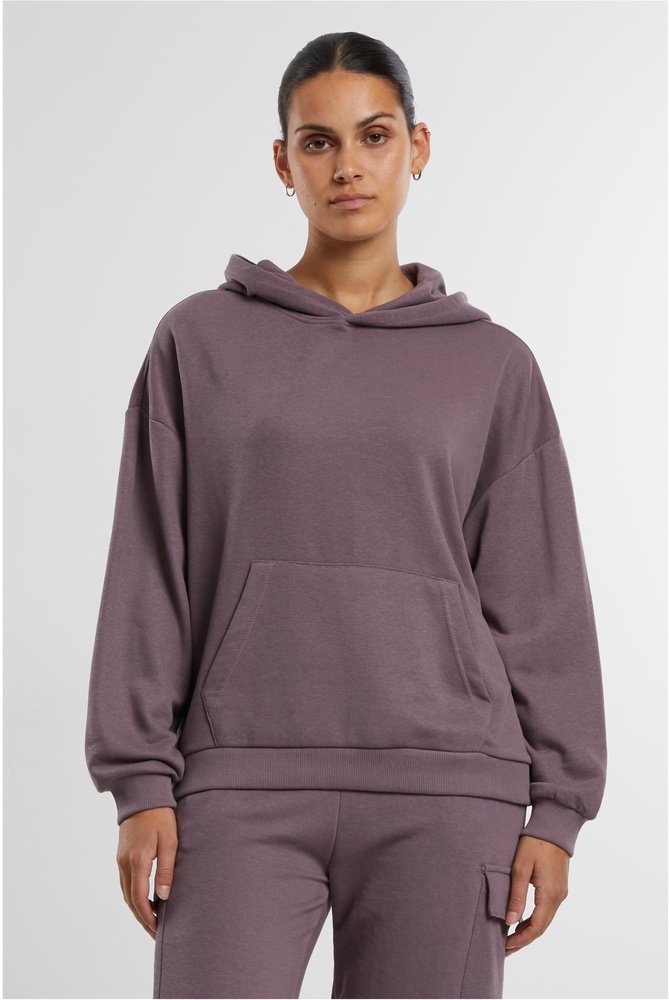 UrbanClassicsDamenLadiesLightTerryOversizedHoodieTB6860Fadedpurple-3XL