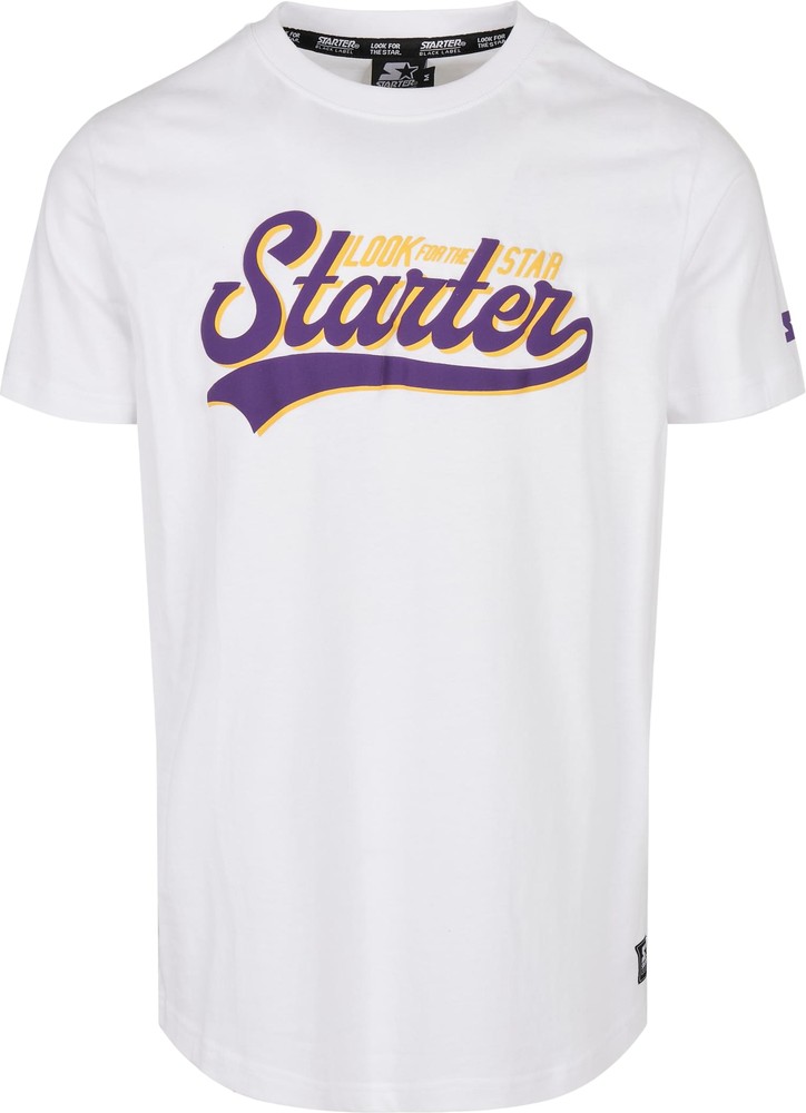 StarterBlackLabelSwingTeeWhite-L