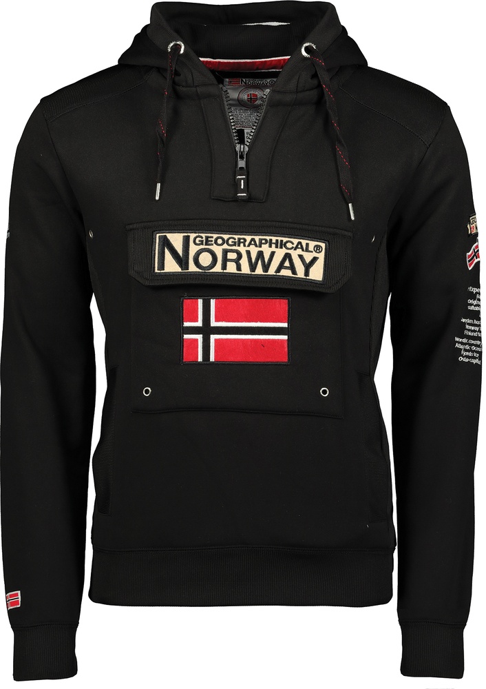 GeographicalNorwayHoodiePulloverGymclassDbMen100