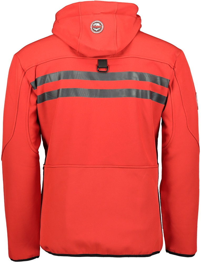 GeographicalNorwaySoftshelljackeRoyauteAssorAMen068RedBlack-XXL