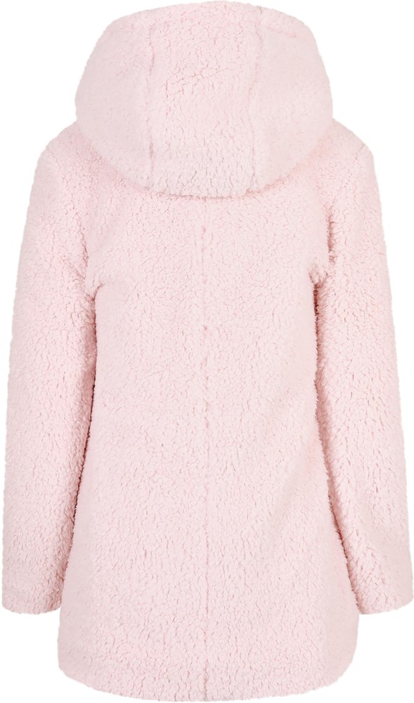 UrbanClassicsDamenJackeLadiesSherpaJacketPink-3XL