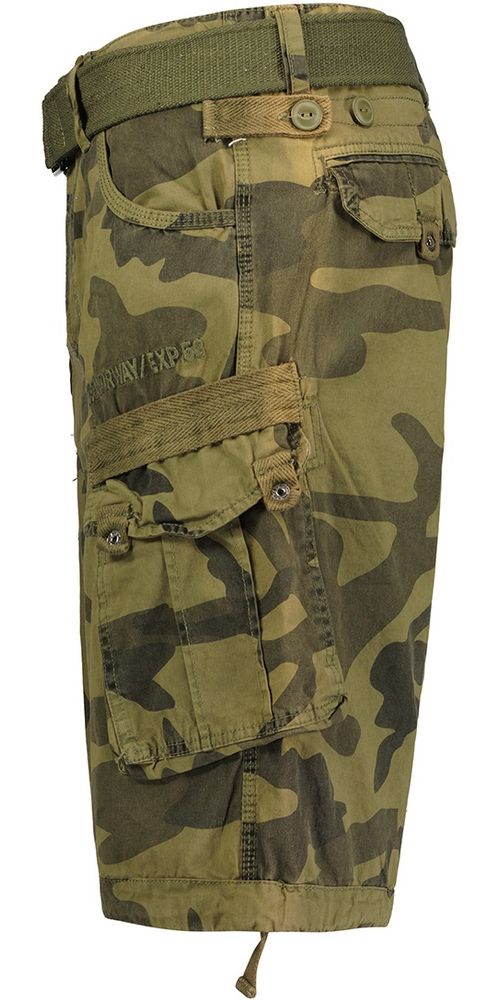 GeographicalNorwayShortsPanoramiqueNewCamoMen063Kaki-XXL