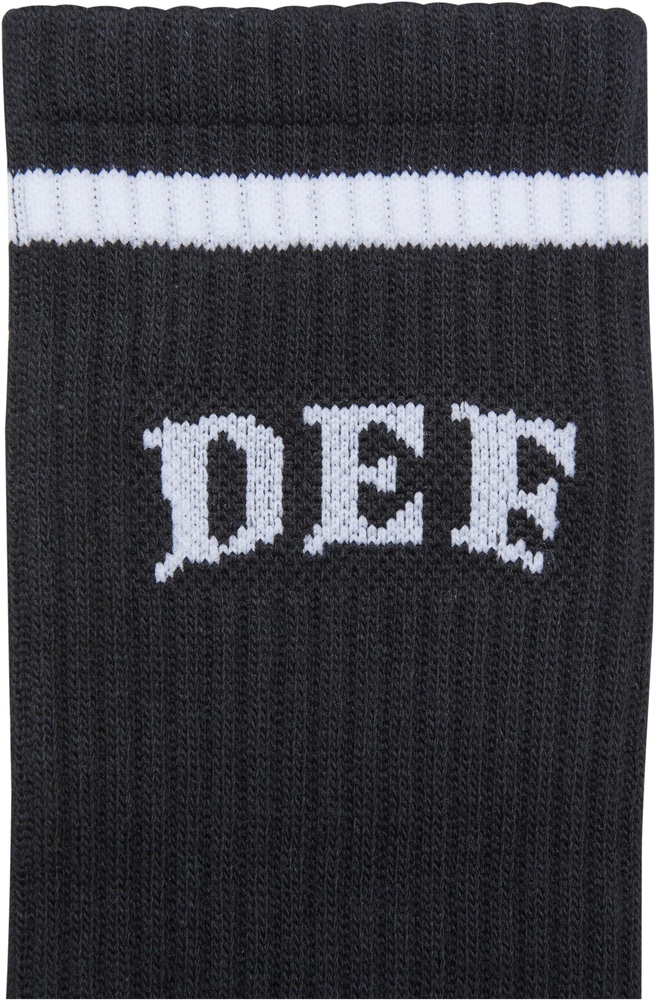 DEFSockenCollegeSocksDFSX007Black-43-46