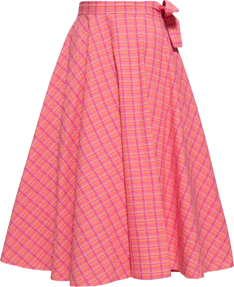 QueenKerosinDamenWickelrockKaroQKU47035