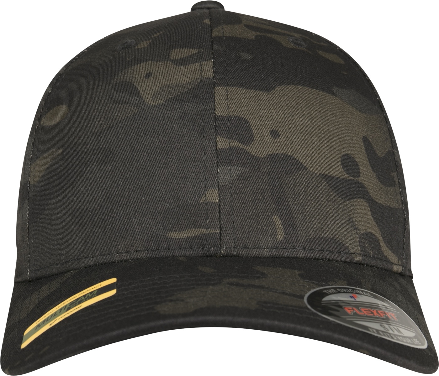 YUPOONGIncCapFlexfitMulticamCapinBlackmulticam-SM