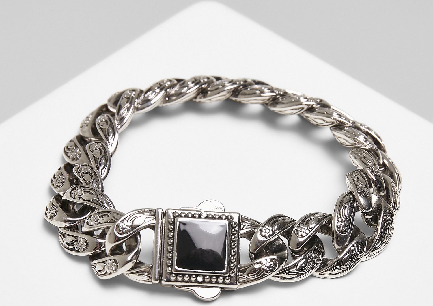 UrbanClassicsArmbandMonumentalBasicBraceletSilver