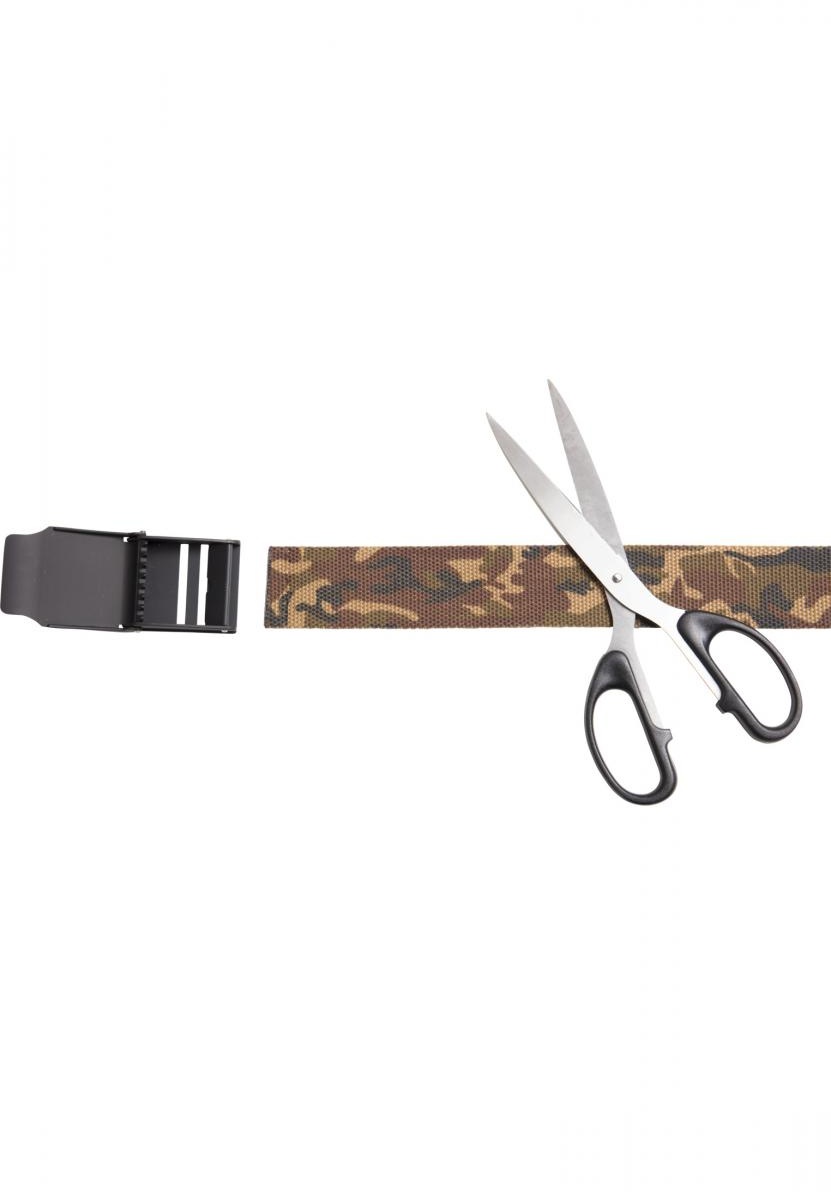 UrbanClassicsGrtelLongCanvasBeltBlack