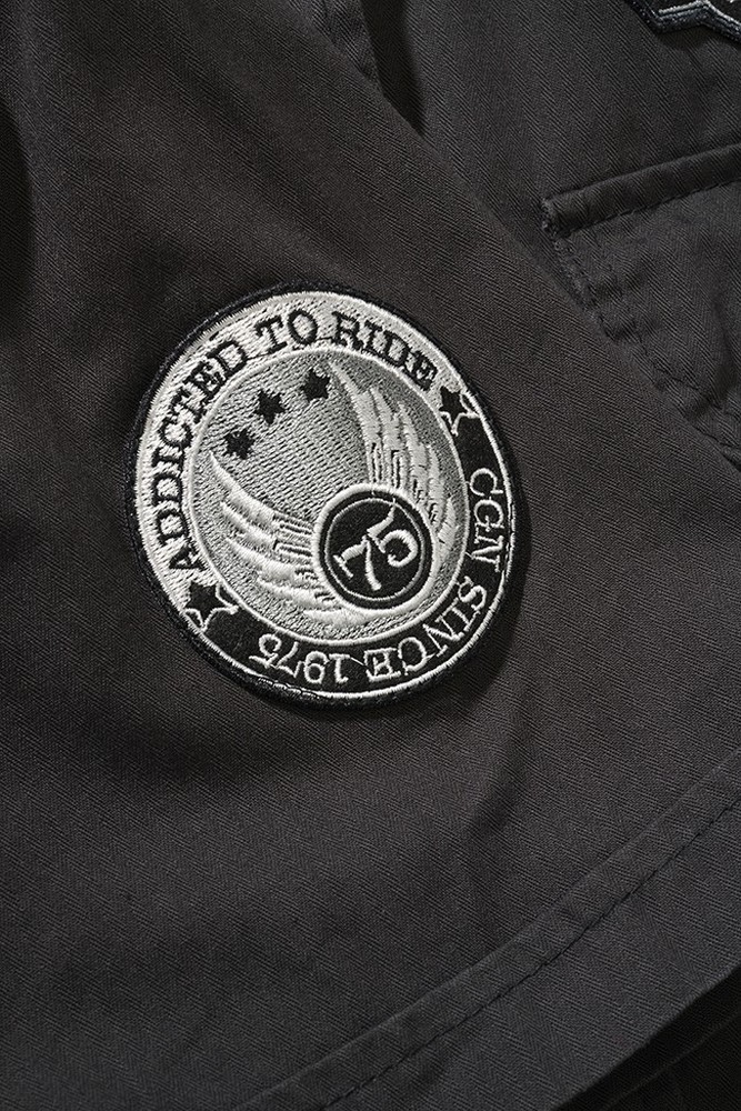 BranditHerrenHemdLuisVintageShirtShortSleeveBlack-S