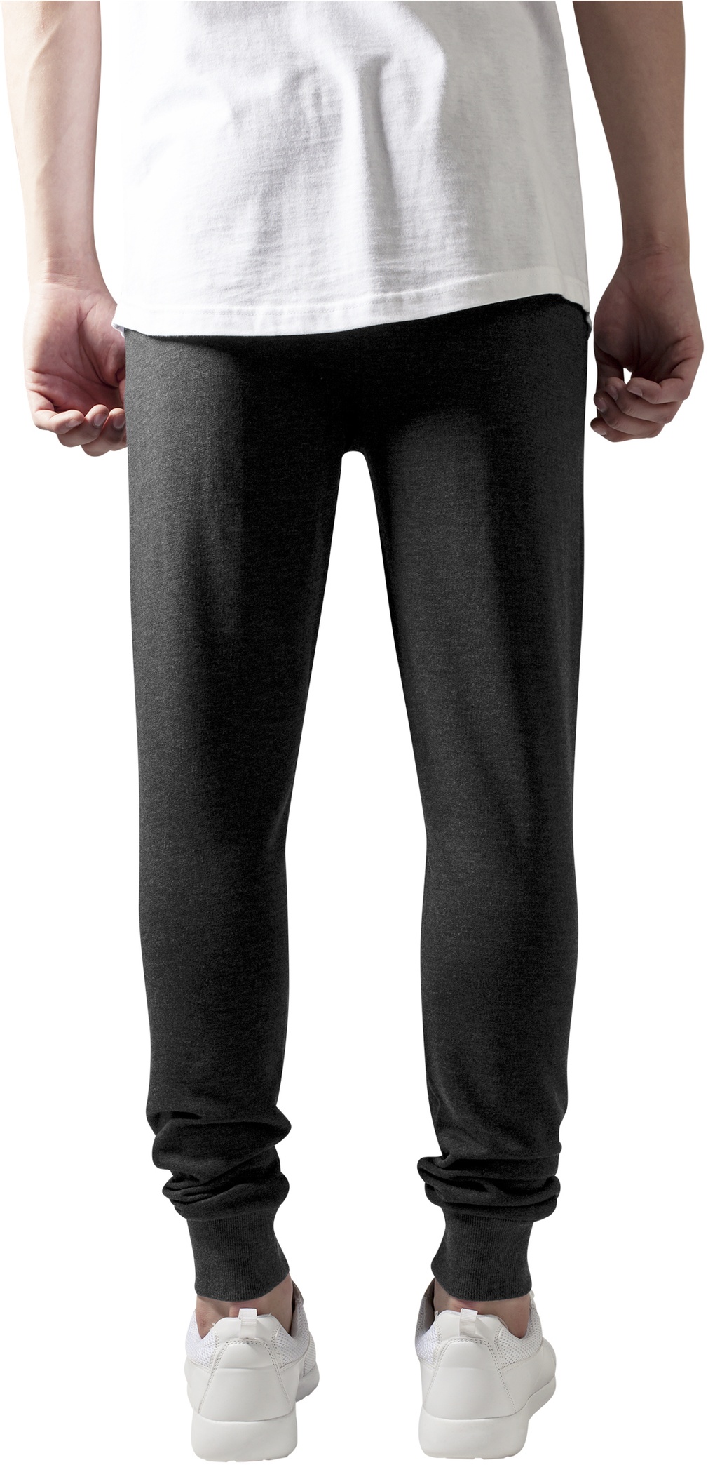 UrbanClassicsSweatpantsCuttedTerryPantsCharcoal-L