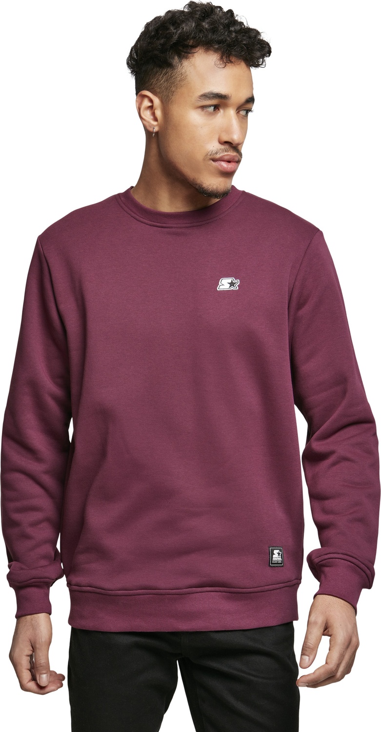 StarterBlackLabelHoodieSweatshirtEssentialCrewneckDarkviolet-L