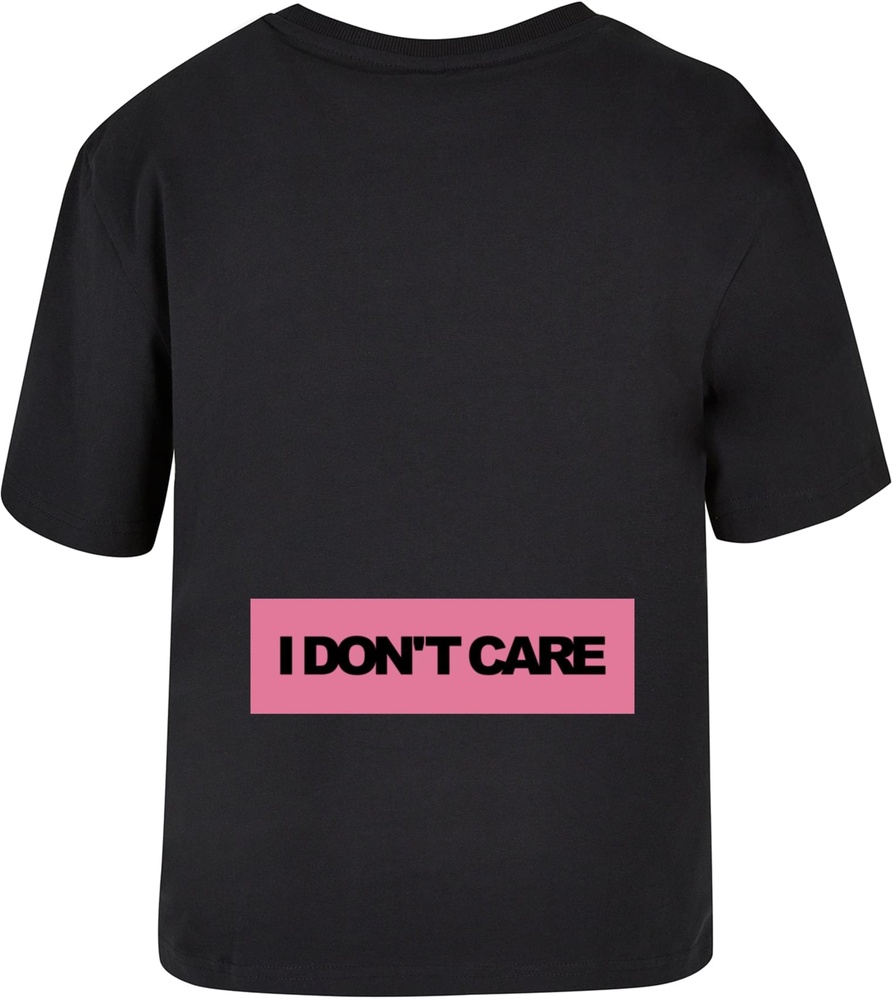 MissTeeDamenT-ShirtIDontCareTeeMST064
