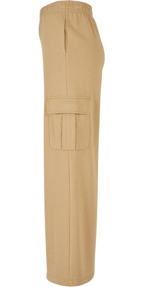 UrbanClassicsDamenHoseLadiesHighwaistWideLegCargoTerryPants