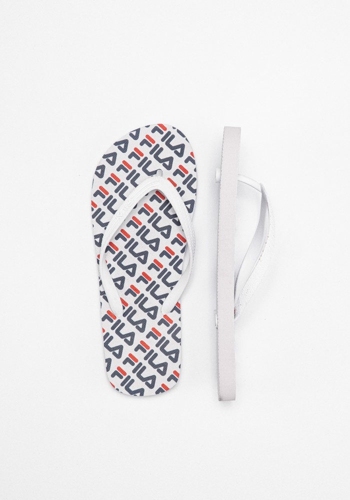 FilaDamenSandalenSlipperTroyLogoSlipperWomenWhite-36