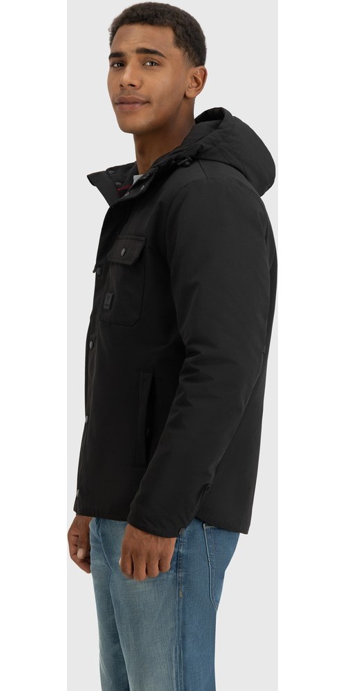 VintageIndustriesbergangsjackeGarethJacketBlack