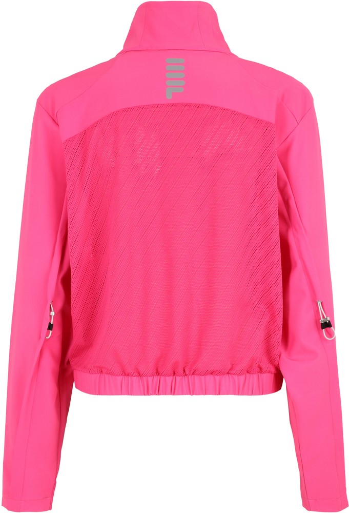FilaDamenTrainingsjackeRoveretoCroppedJacketPinkYarrow