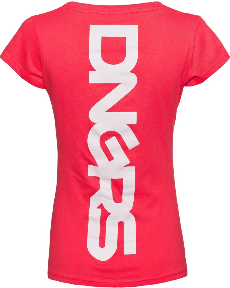 DangerousDNGRSDamenLoudT-ShirtDLTS135PinkWhite-L