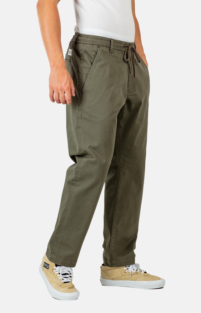 ReellStoffhoseReflexLooseChino1112-004-01-001Olive-XS