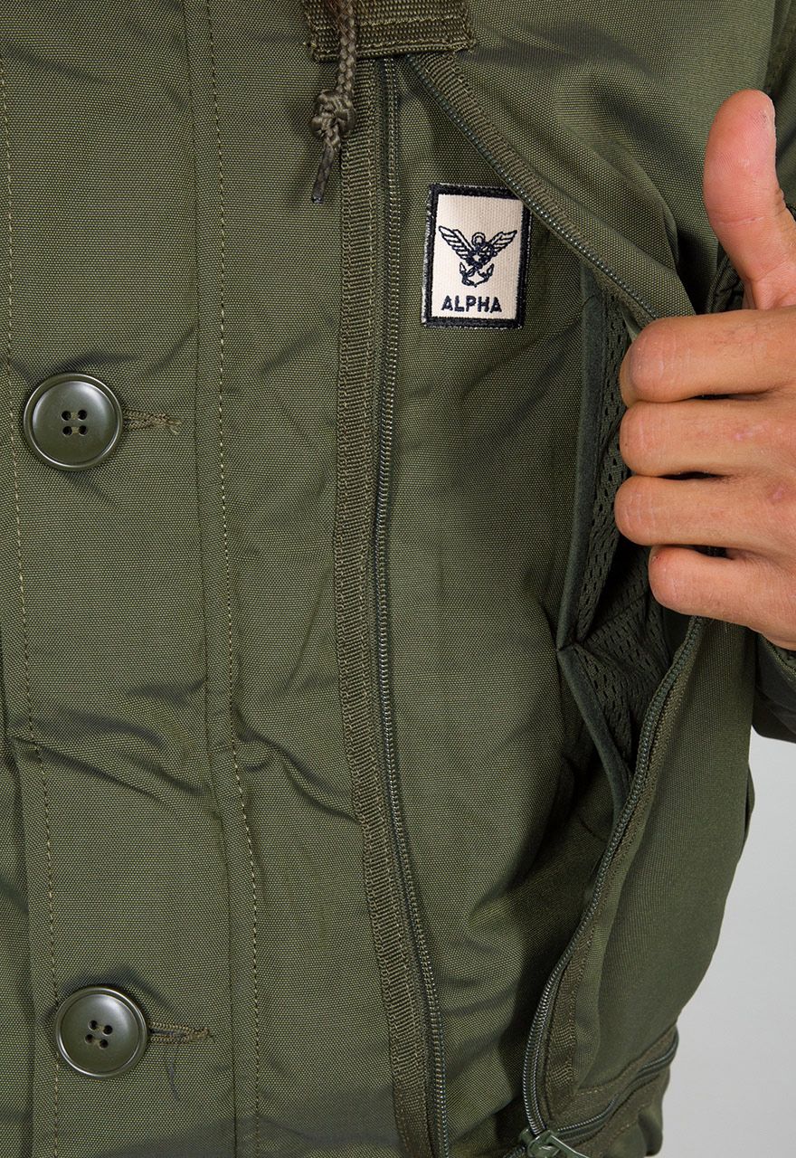 AlphaIndustriesPolarJacketSVJackeDarkGreen