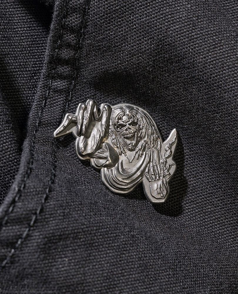 BranditShortIronMaidenSavageShortsTheNumberOfTheBeastBlackEdition61052Black-L