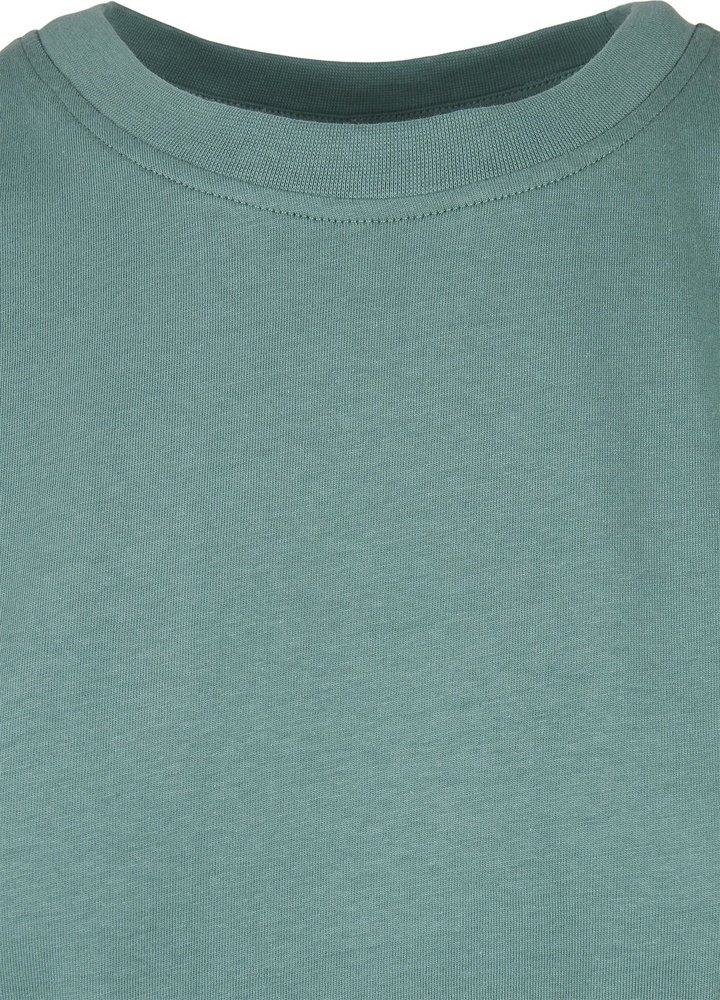 UrbanClassicsDamenKleidLadiesOrganicOversizedSlitTeeDressPaleleaf-3XL