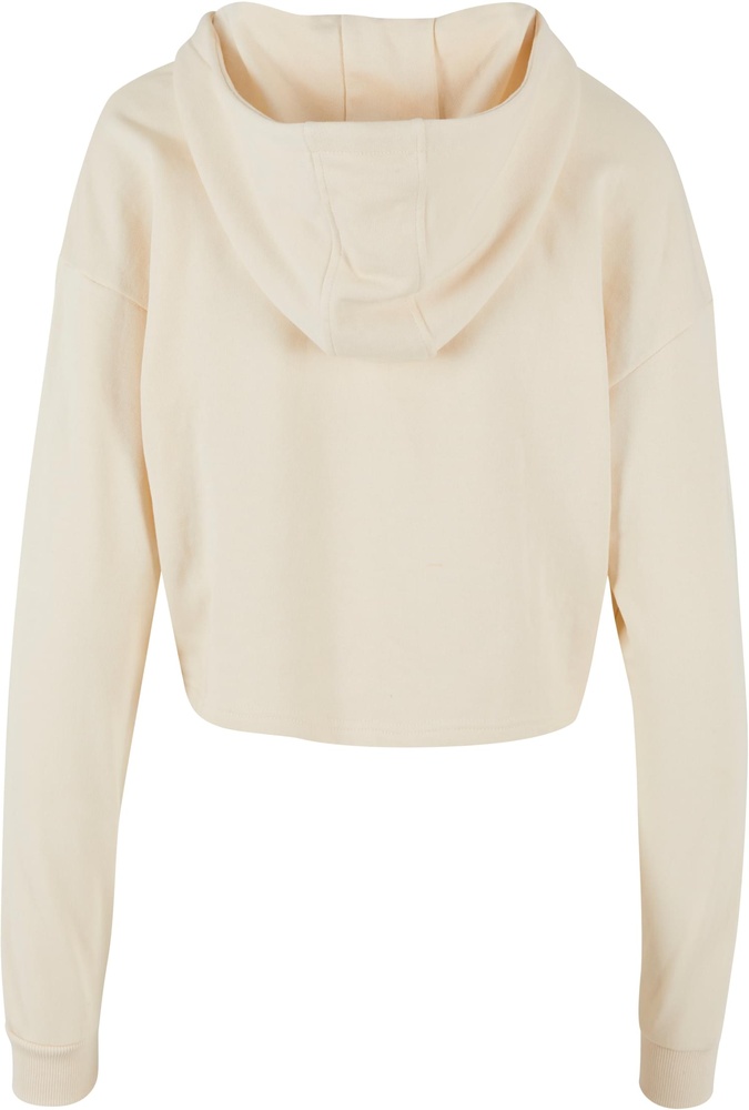 UrbanClassicsDamenLadiesOversizedCroppedLightTerryHoodieTB6854Whitesand-3XL