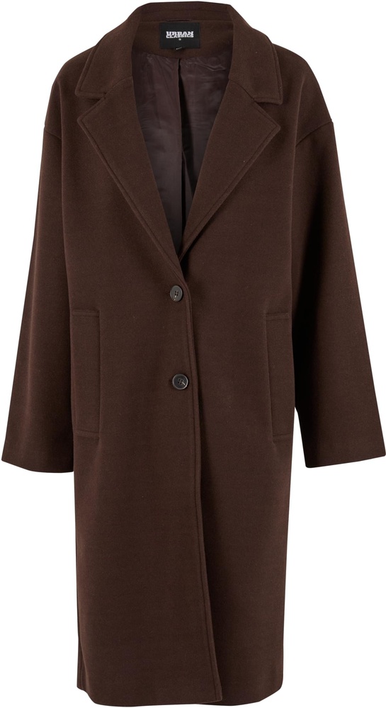 UrbanClassicsDamenMantelLadiesOversizedLongCoatTB6073Warmbrown-3XL