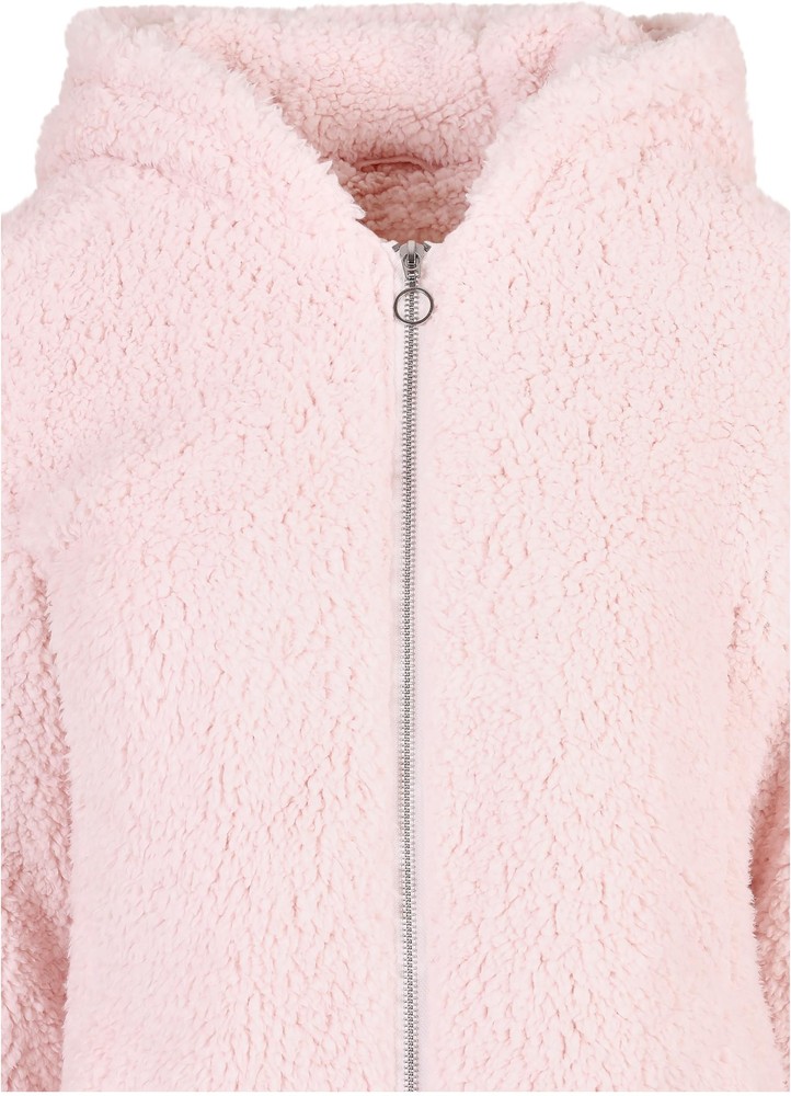 UrbanClassicsDamenJackeLadiesSherpaJacketPink-3XL