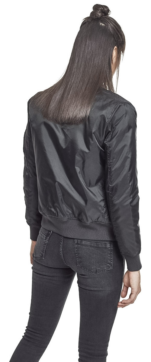 UrbanClassicsDamenBomberJackeLadiesBasicBomberJacketBlack