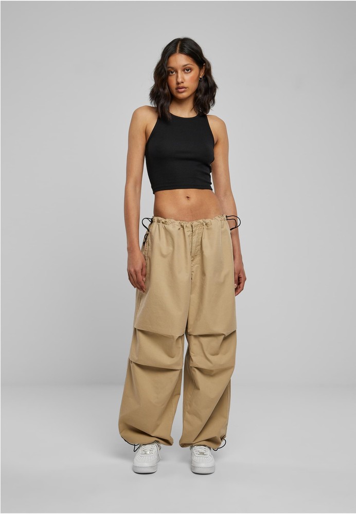 UrbanClassicsDamenHoseLadiesCottonParachutePants