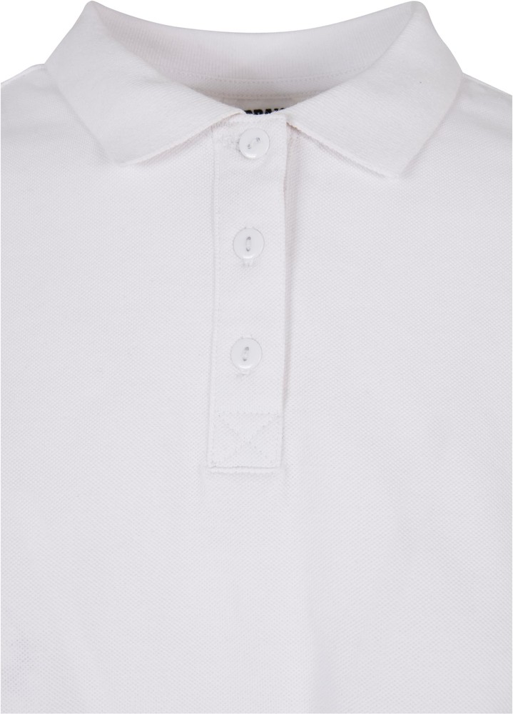 UrbanClassicsDamenLadiesShortOversizedPoloLongsleeveTB5418