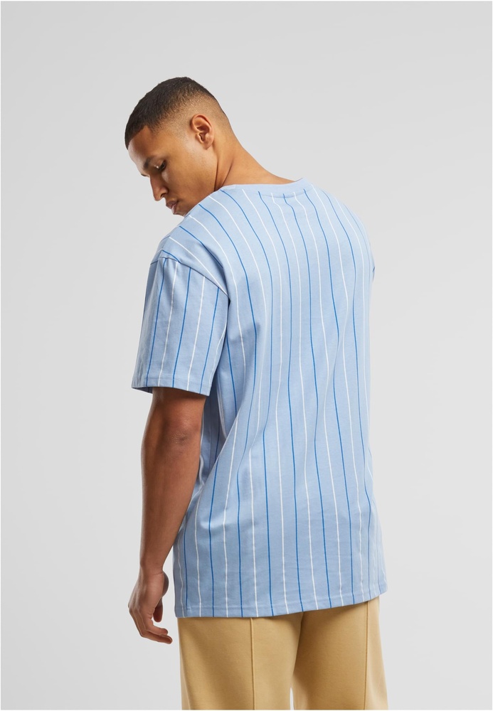 UrbanClassicsT-ShirtPrintedPinstripeTeeTB7311PowderblueWhiteRoyal-3XL