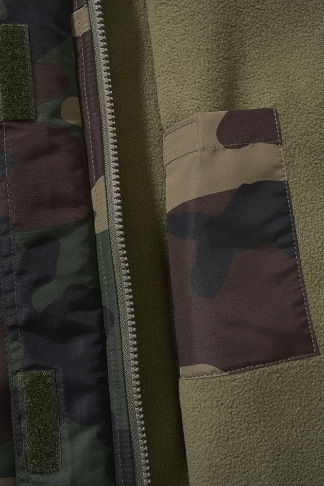 BranditWomenJackeLadiesWindbreakerfrontzipWoodland-XS