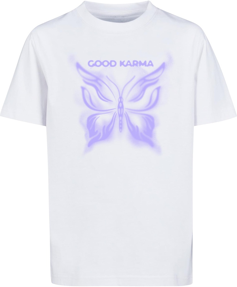 MisterTeeKinderT-ShirtGoodKarmaButterflyTeeMTK291
