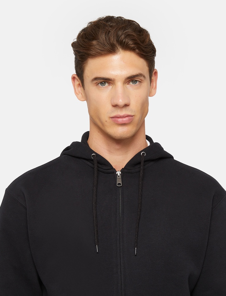 DickiesMidweightFullZipFleeceHoodieRegularDK0A4XTOBlack-M