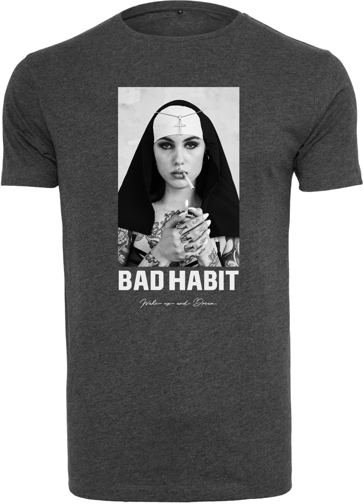 MisterTeeT-ShirtBadHabitTeeCharcoal-L