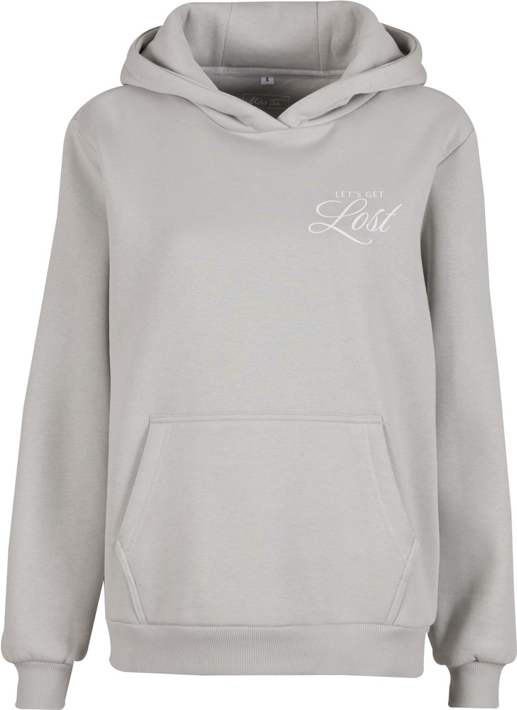 MissTeeDamenLostFlowersLadiesFluffyHoodyMST216Lightasphalt-3XL