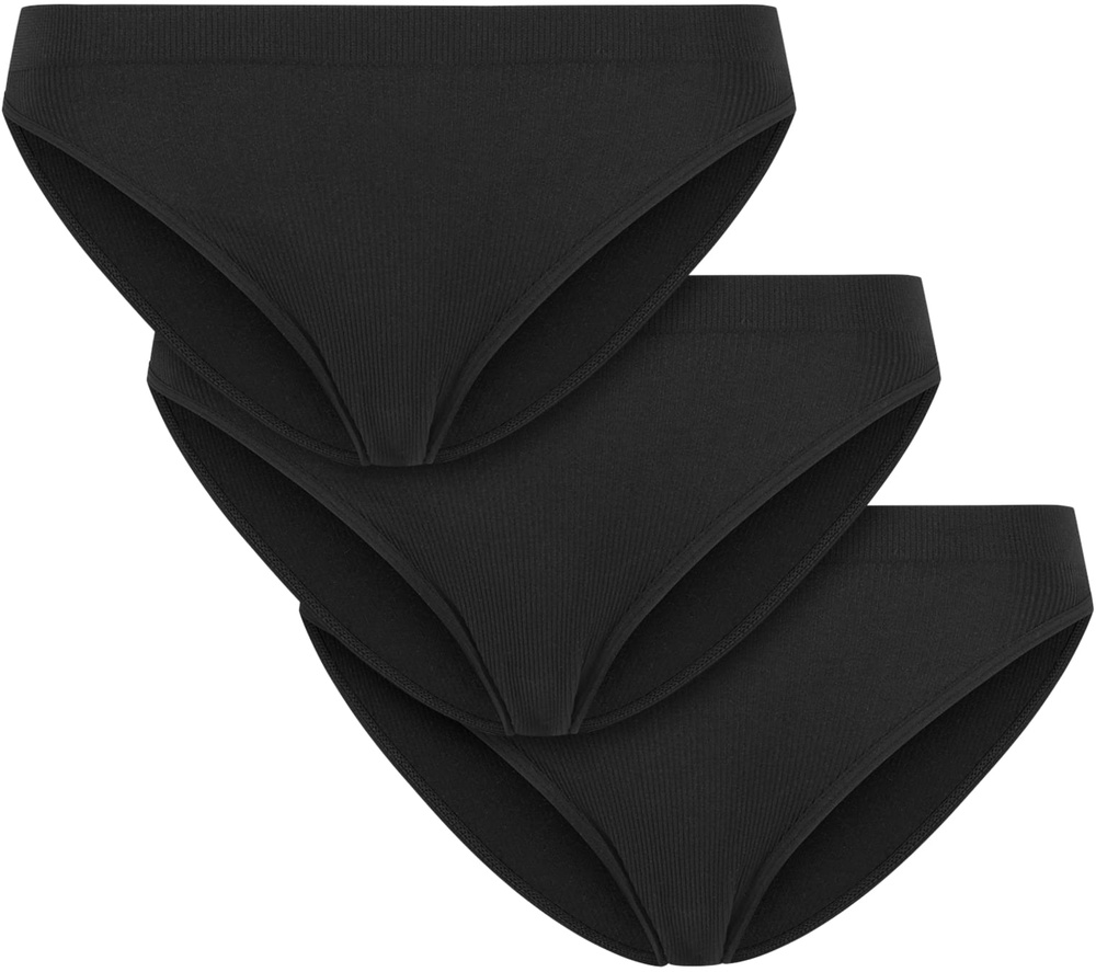 UrbanClassicsDamenLadiesRipSlip3-PackTB7665BBlkBlkBlk-L