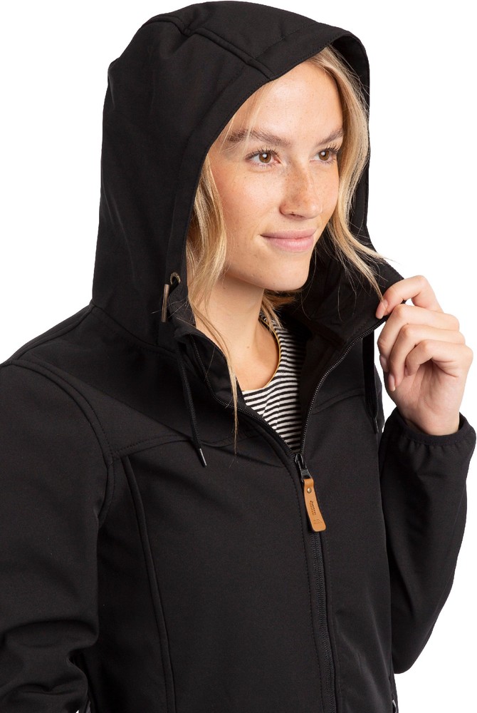 TrespassDamenJackeKristy-FemaleSoftshellJacketTp75Black