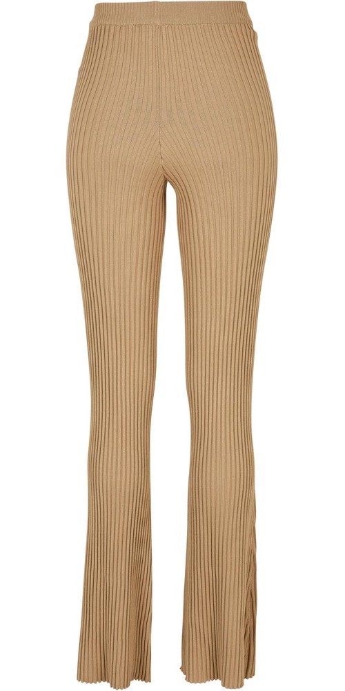 UrbanClassicsDamenLadiesFlaredRibKnitLeggings