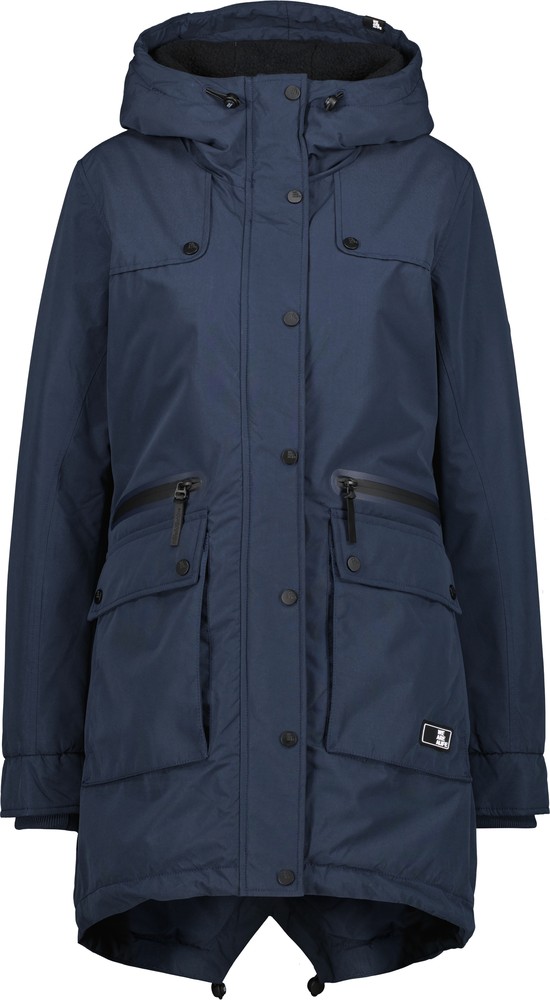 AlifeKickinDamenParkaJackeCharlotteAKACoatMarine-2XL