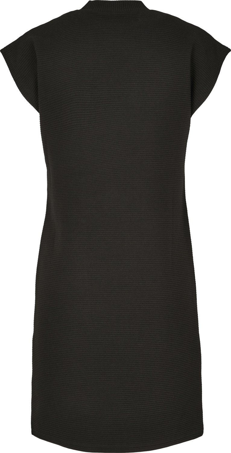 UrbanClassicsKleidLadiesNapsTerryExtendedShoulderDressBlack
