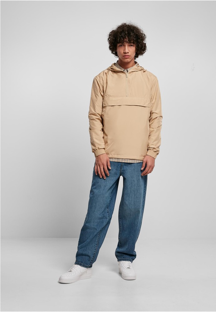 UrbanClassicsJackeBasicPullOverJacketUnionbeige-3XL