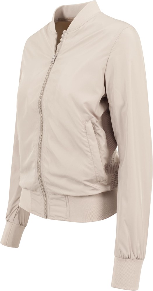 UrbanClassicsDamenLadiesLightBomberJacketSand-L